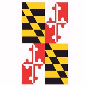 Maryland Flag Microfiber Kitchen Towel - NEW Fast Ship